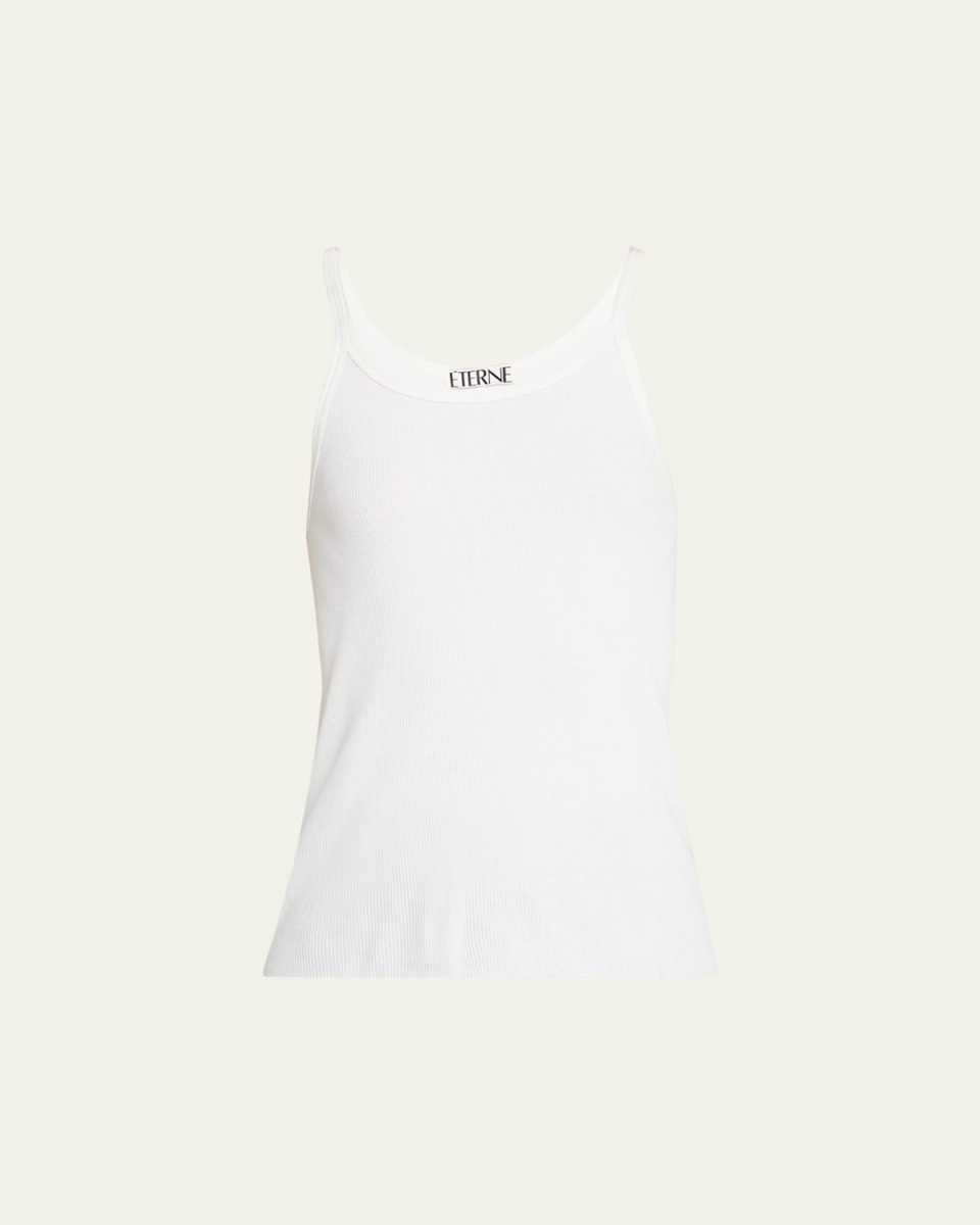 Cropped Rib Tank Top